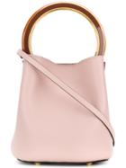 Marni Pannier Tote Bag - Pink & Purple