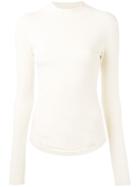 Lemaire Long Sleeved Sweater - Nude & Neutrals