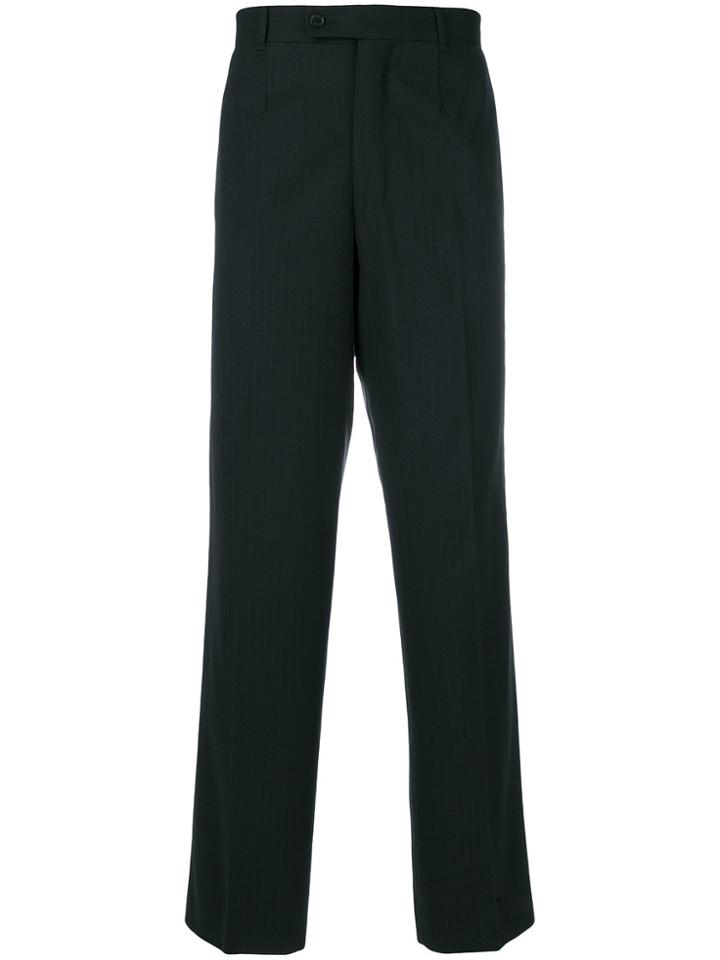 Dolce & Gabbana Vintage Wide Leg Trousers - Black