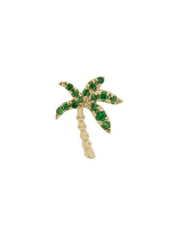Yvonne Léon Puce Palmier Histoire Tsa Or Jyellow Gold - Green