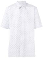 Jil Sander - Square Print Shirt - Men - Cotton - 39, White, Cotton