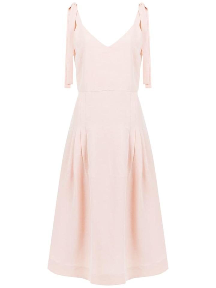 Alcaçuz Fatorial Midi Dress - Pink & Purple