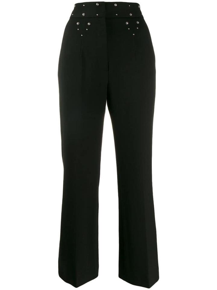 Sandro Paris Flared Trousers - Black