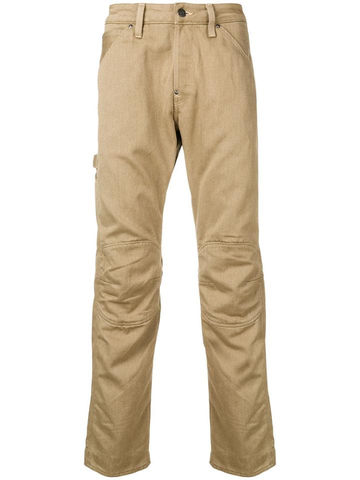 G-star Raw Research Straight-leg Trousers - Brown