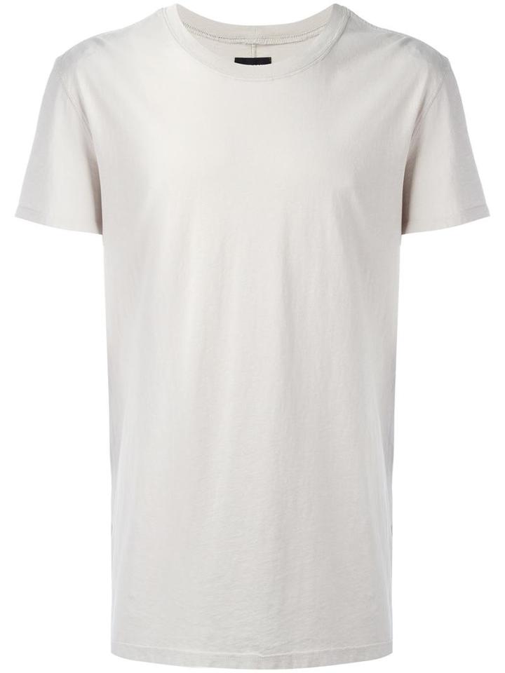 Hudson Long T-shirt, Men's, Size: Medium, Nude/neutrals, Cotton