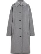 Mackintosh Light Grey Wool & Cashmere Coat Lm-079f