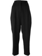 3.1 Phillip Lim Cropped Tailored Trousers, Women's, Size: 4, Black, Cotton/polyester/wool