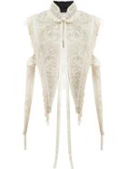 Dries Van Noten - George Sequin Embellished Jacket - Women - Cotton/sequin - One Size, Women's, White, Cotton/sequin