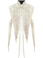 Dries Van Noten - George Sequin Embellished Jacket - Women - Cotton/sequin - One Size, Women's, White, Cotton/sequin