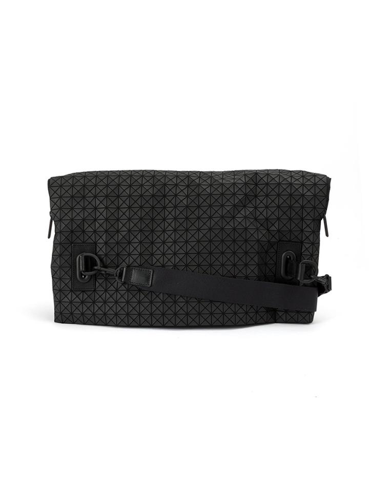 Bao Bao Issey Miyake Geometric Design Crossbody Bag - Black