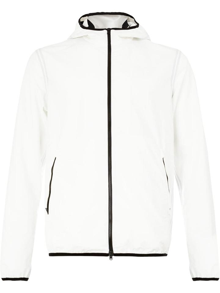 Herno Hooded Lightweight Jacket - White
