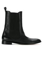 Sarah Chofakian Chelsea Boots - Black