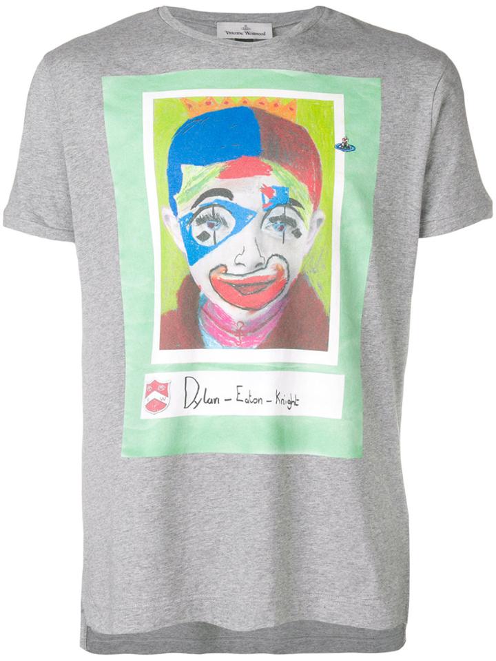 Vivienne Westwood Dylon Print T-shirt - Grey