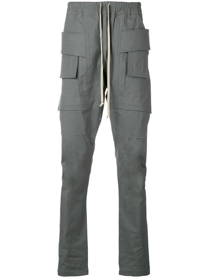 Rick Owens Drkshdw Cargo Trousers - Grey