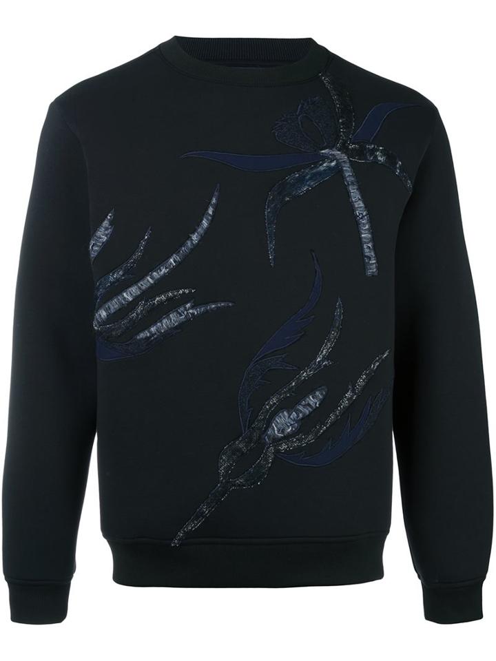 Qasimi Floral Patch Sweatshirt