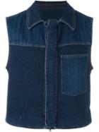 Ann Demeulemeester Denim Gilet