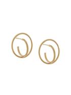 Charlotte Chesnais Saturn Small Earrings - Metallic