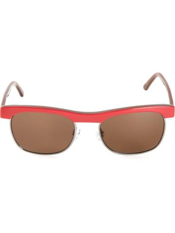 Selima Optique Chandler X Selima X1 Sunglasses, Adult Unisex, Red, Acetate