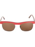 Selima Optique Chandler X Selima X1 Sunglasses, Adult Unisex, Red, Acetate