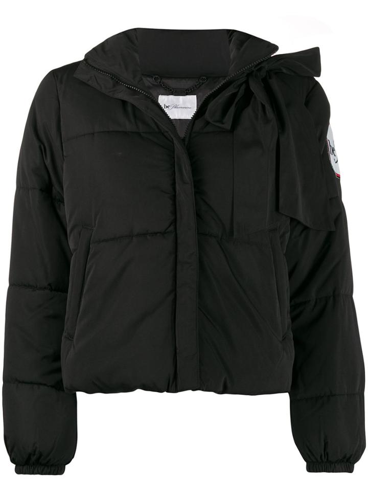 Be Blumarine Hooded Puffer Jacket - Black