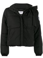 Be Blumarine Hooded Puffer Jacket - Black