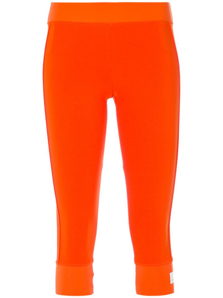 Adidas By Stella Mccartney Cropped Leggings - Yellow & Orange