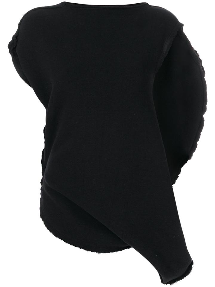 Jw Anderson Asymmetric Cloud Top - Black