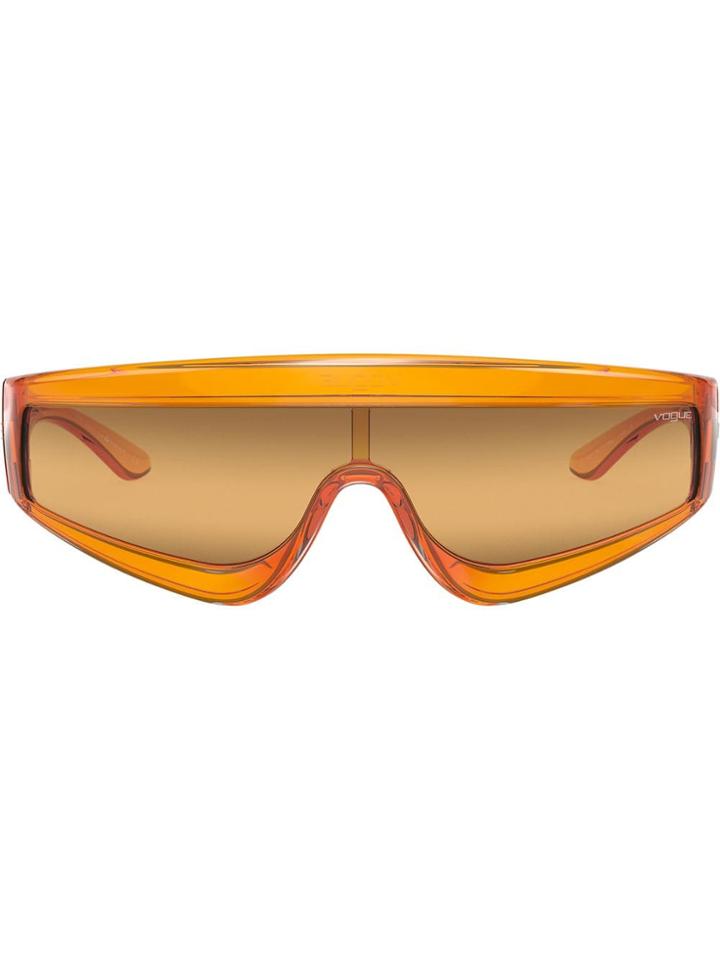 Vogue Eyewear Zoom-in Visor Sunglasses - Orange
