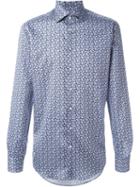 Etro - Paisley Print Shirt - Men - Cotton - 39, Blue, Cotton