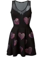 Philipp Plein 'super Sexy' Dress, Women's, Size: Large, Black, Viscose/polyester/spandex/elastane/pvc