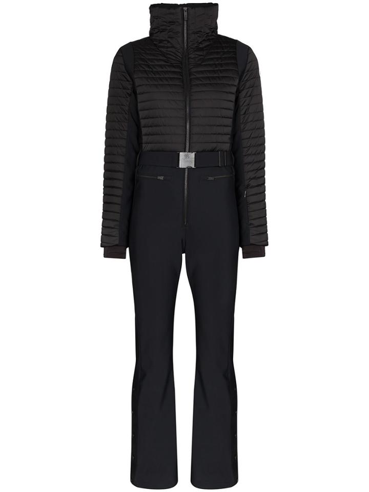 Fusalp Crouze Belted Ski Suit - Black