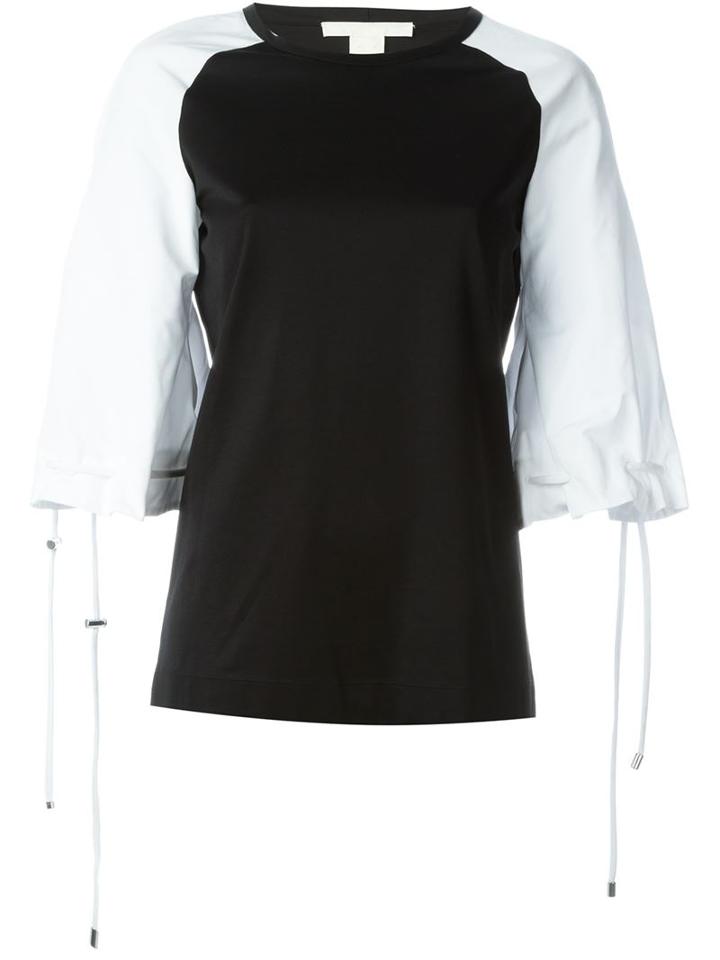 Antonio Berardi Tied Raglan Sleeve Top