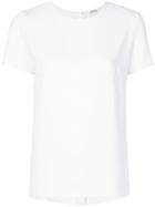 P.a.r.o.s.h. Short Sleeve Blouse - White