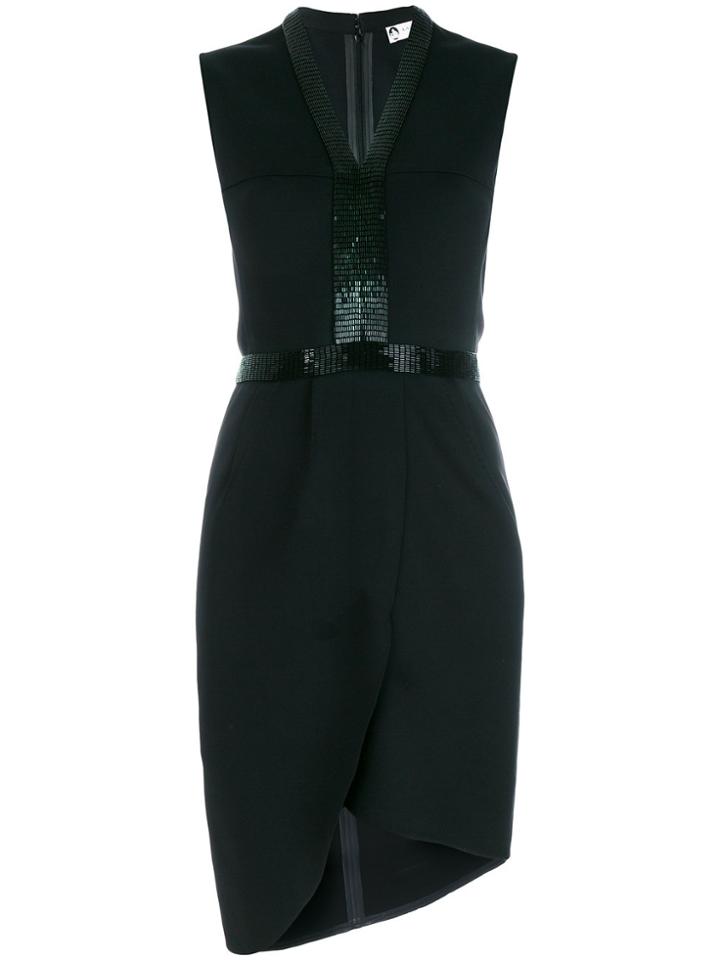 Lanvin Short Beaded Front Dress - Black