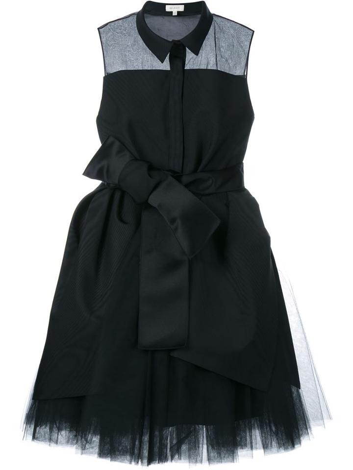 Delpozo Sleeveless Tulle Dress