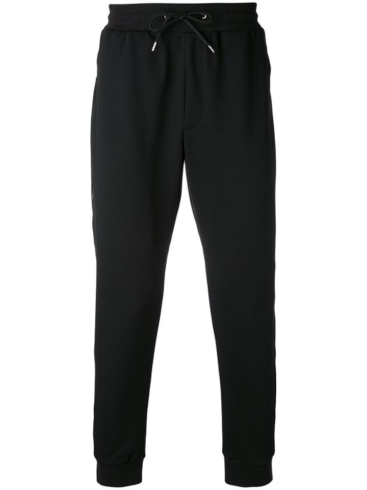 Mcq Alexander Mcqueen Drawstring Track Pants - Black