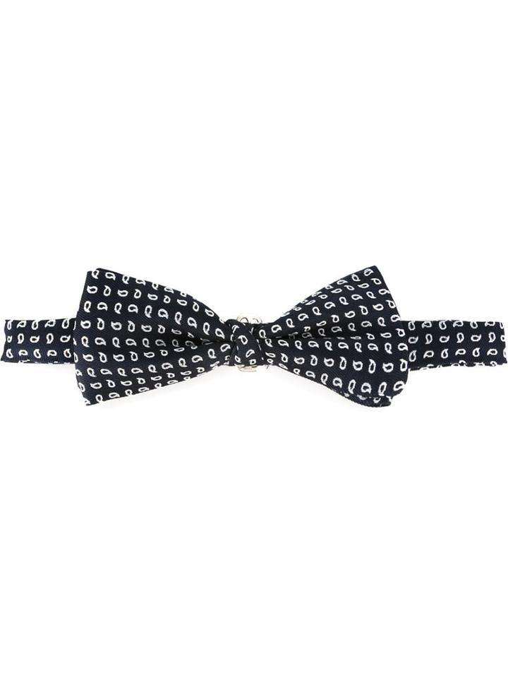 Etro Mini Paisley Bow Tie