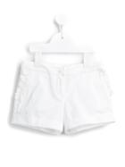 Moncler Kids Ruffled Shorts, Girl's, Size: 6 Yrs, White