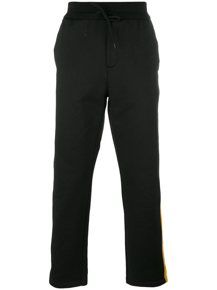 Golden Goose Deluxe Brand Fleece Track Pants, Men's, Size: Small, Black, Cotton/polyamide/polyester