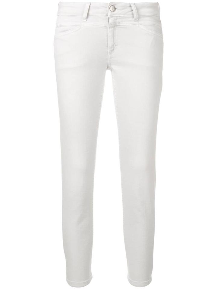 Closed Cropped Jeans - Grey