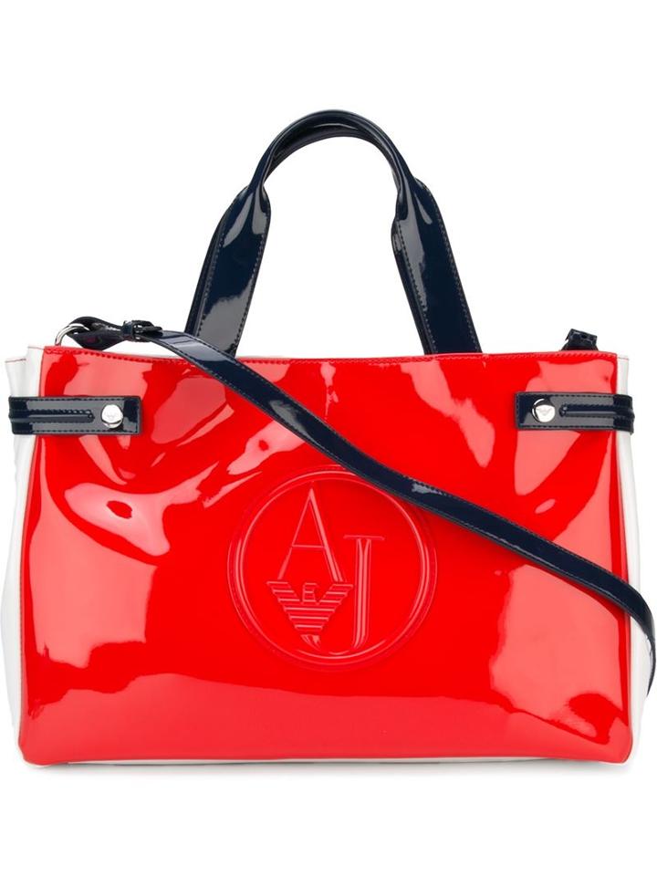 Armani Jeans Large Logo Tote