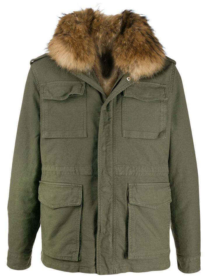Al Duca D'aosta 1902 Padded Military Jacket - Green