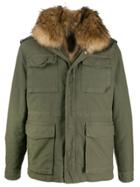 Al Duca D'aosta 1902 Padded Military Jacket - Green