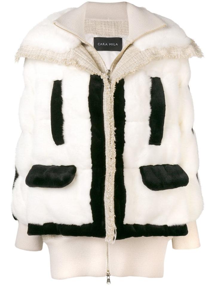 Cara Mila Jordan Coat - White