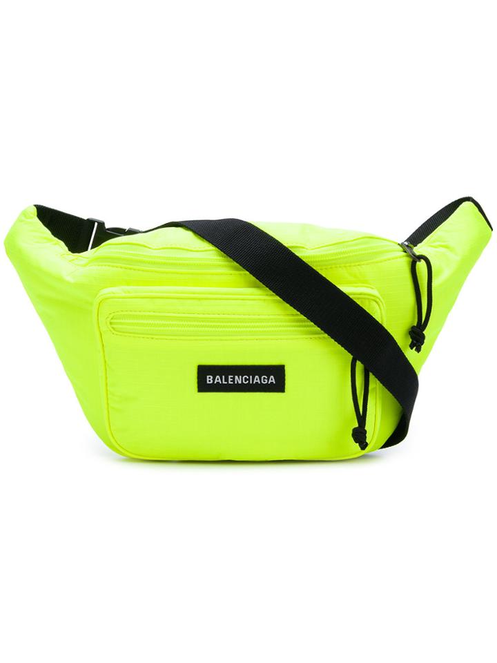 Balenciaga Explorer Belt Pack - Yellow & Orange