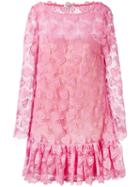 Miu Miu Lace Dress, Women's, Size: 36, Pink/purple, Silk/cotton/polyester