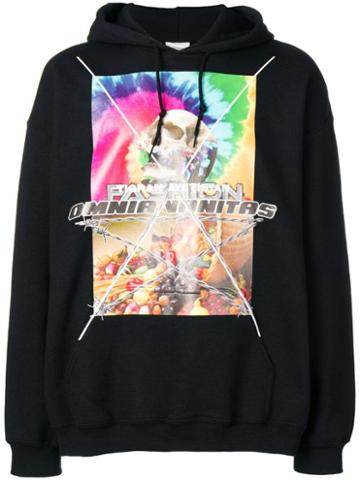 Tigran Avetisyan Graphic Print Hoodie - Black