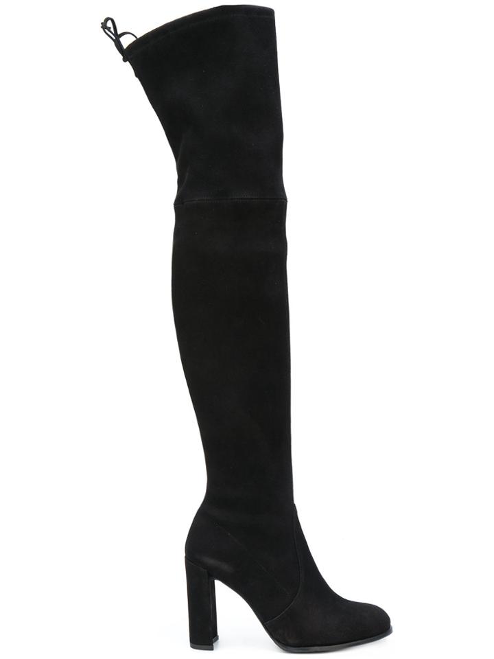 Stuart Weitzman Hiline Boots - Black
