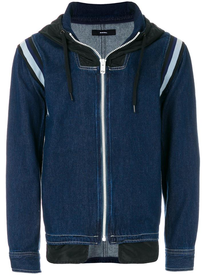 Diesel D-carper Denim Jacket - Blue