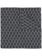 Michael Kors Monogram Knit Scarf - Grey